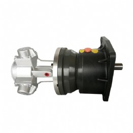 With Vertical gear reducer