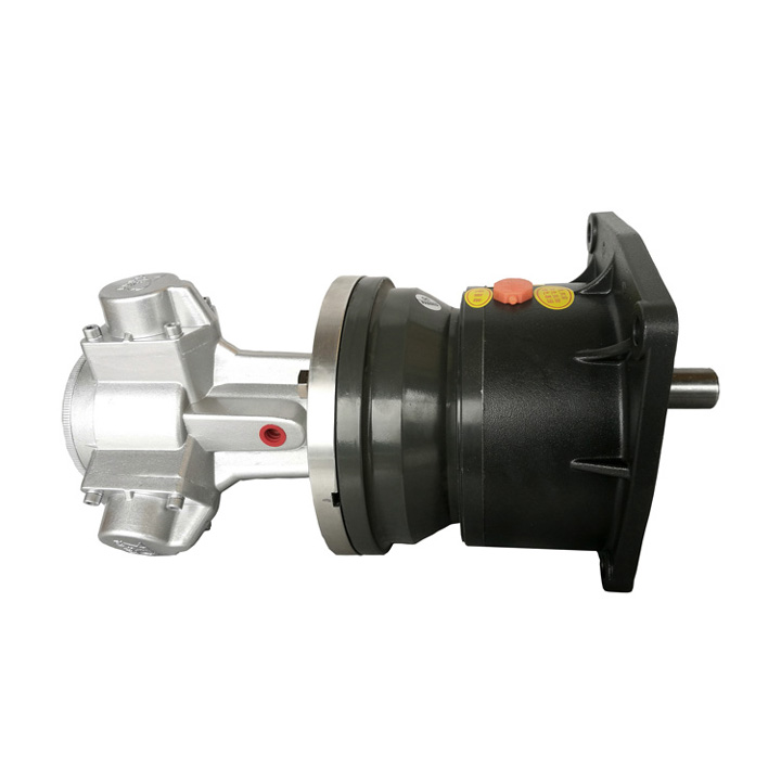 With Vertical gear reducer