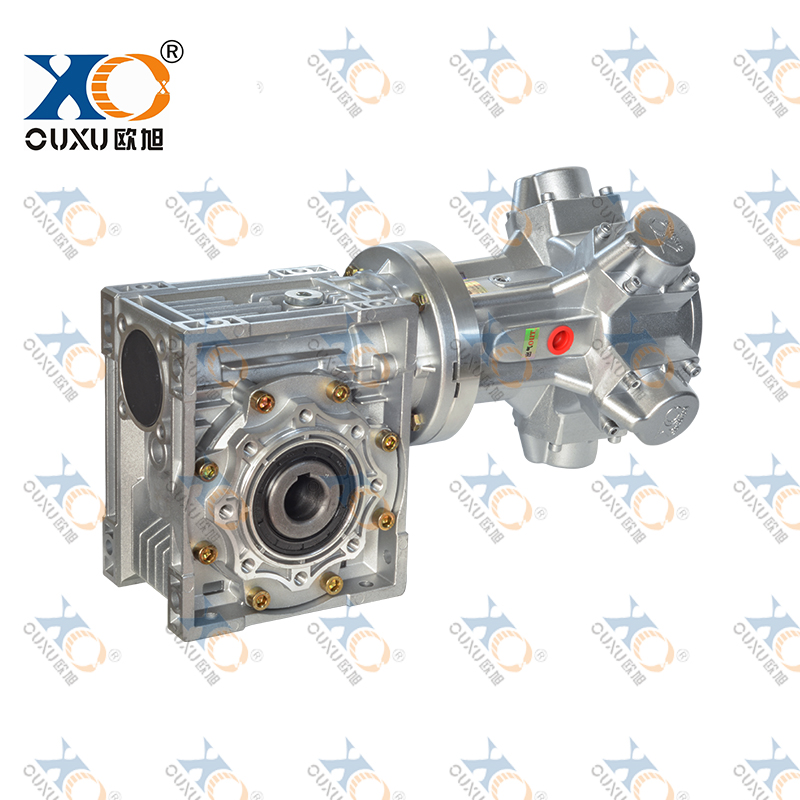 QMHJB050A--NMRV五缸气动马达配蜗轮蜗杆减速机